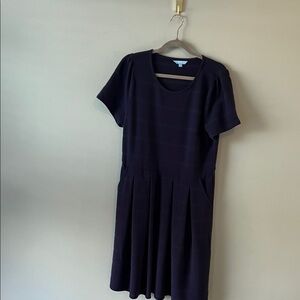 Cute Navy Dress with Pockets!!